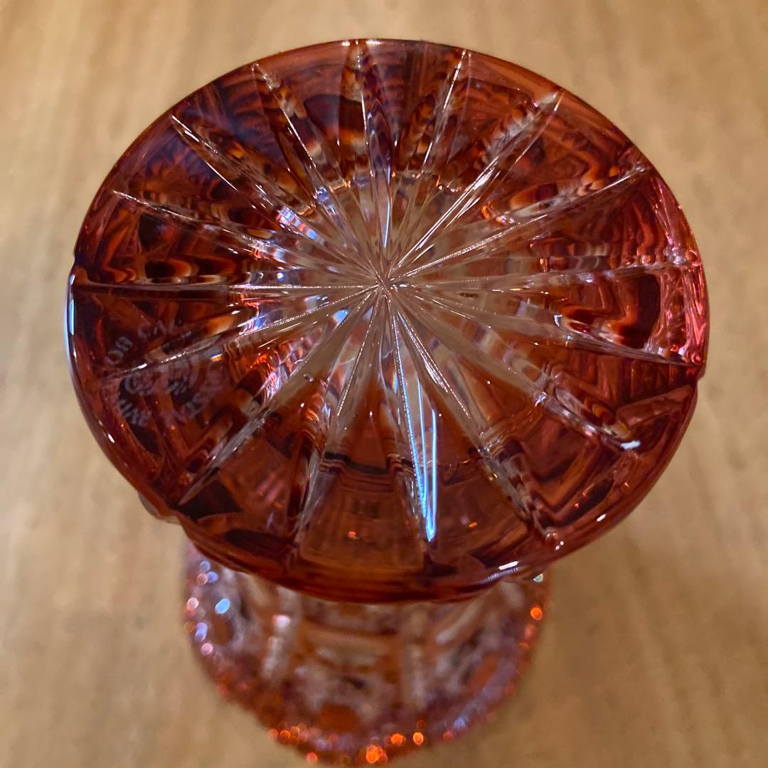 CAESARCRYSTAL BOHEMIAE24% クリスタルフラワーベース