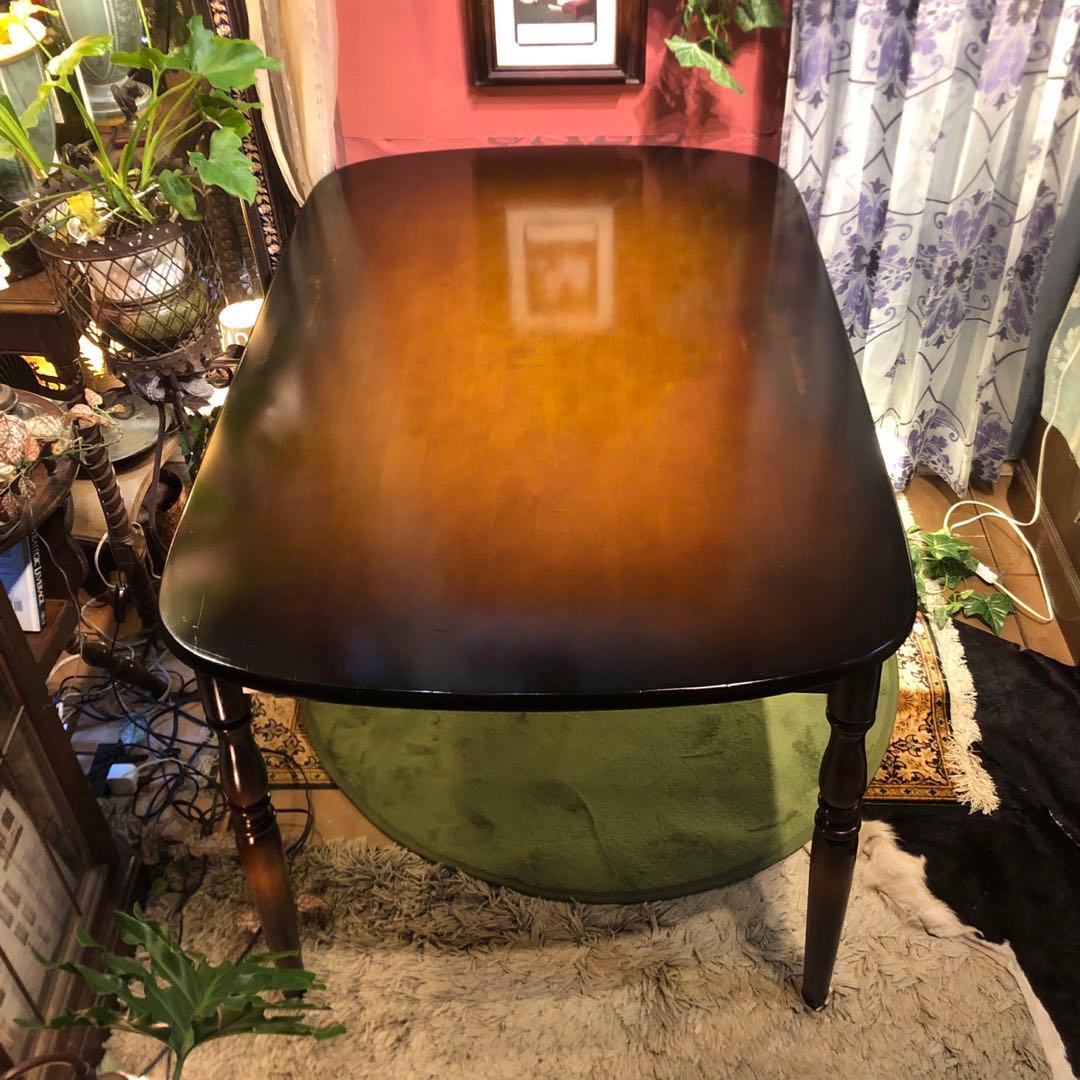 Sale キツツキマーク ヴィンテージ オーバルテーブル１２５