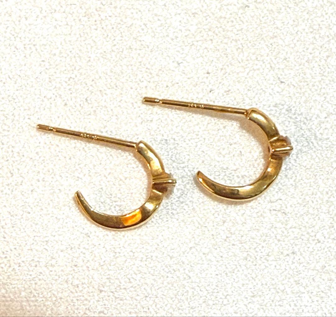 k18ダイヤモンドピアス(両耳用)