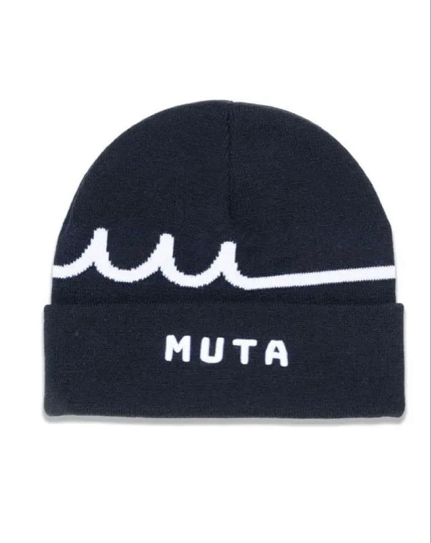 MUTA MARINE ニット帽 黒