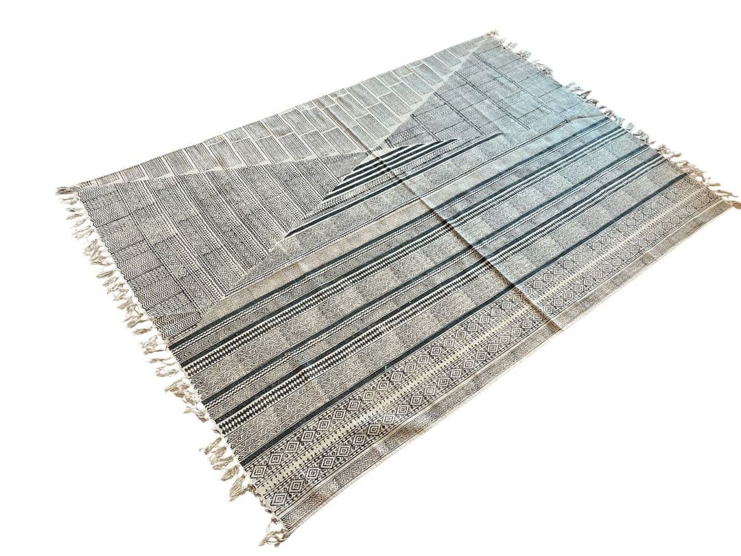 unico ウニコ/ラグマット 200×140cm/フリンジヴィンテージ