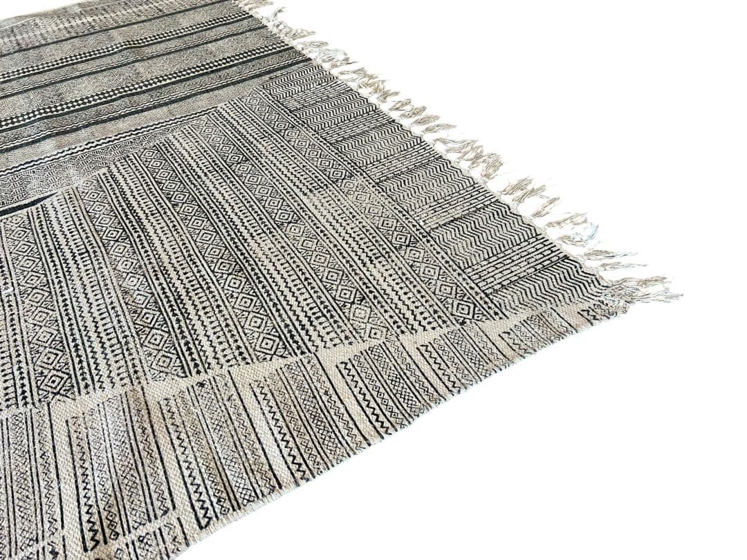 unico ウニコ/ラグマット 200×140cm/フリンジヴィンテージ