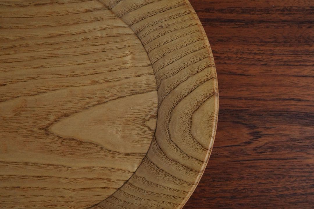 最終値下げ【新品】富井貴志 栗リム皿 パン皿 27cm①