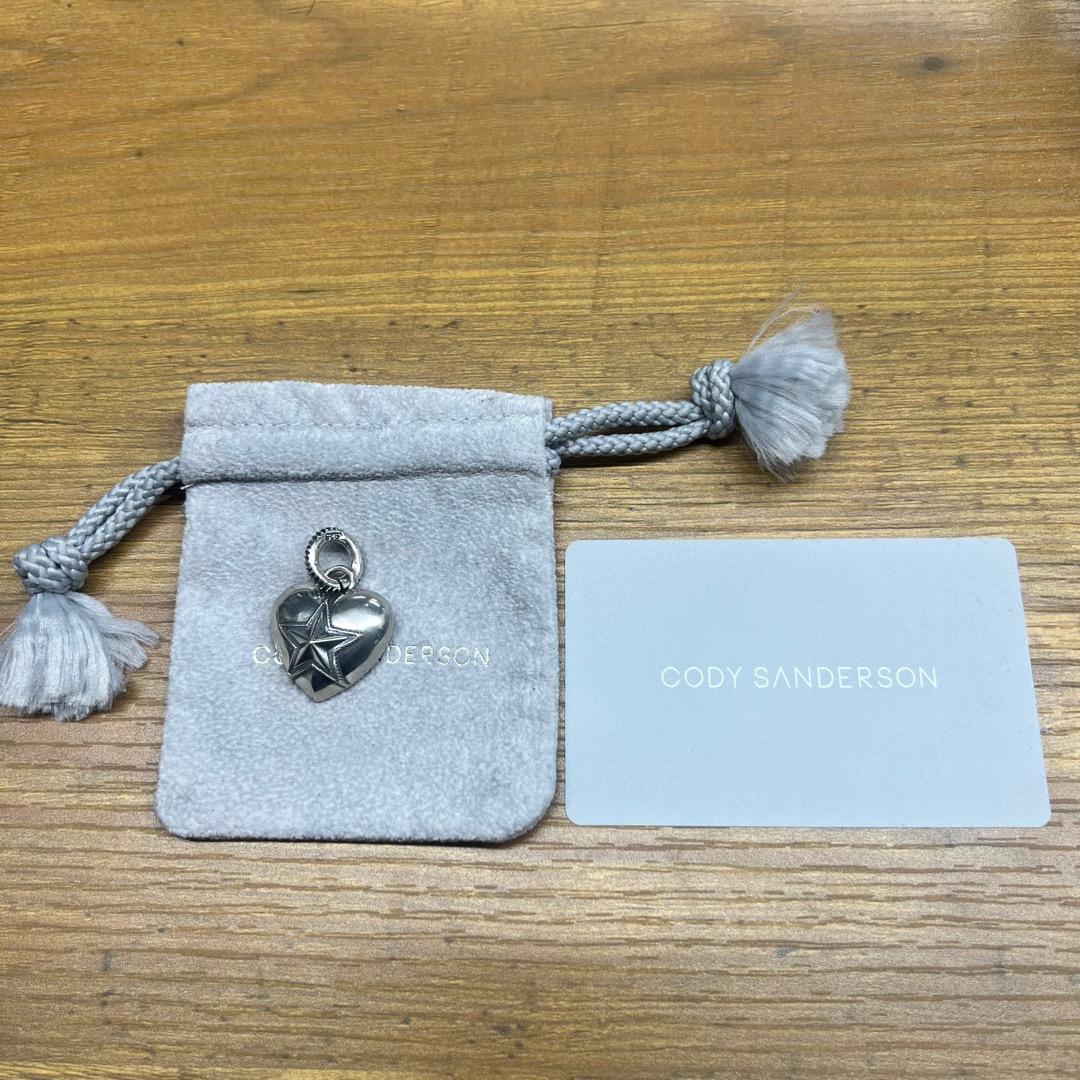 コディサンダーソン Heart & Sheriff Star ペンダントトップ