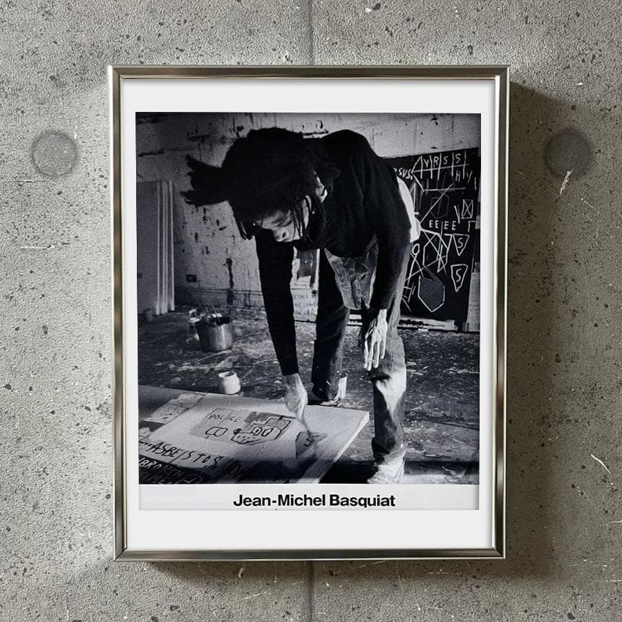 限定マット額装品/Jean Michel Basquiat（バスキア展）