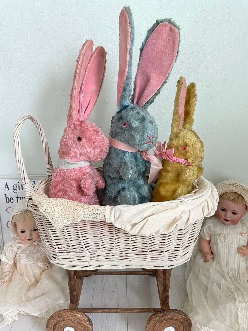 アンティーク＊うさぎのぬいぐるみ