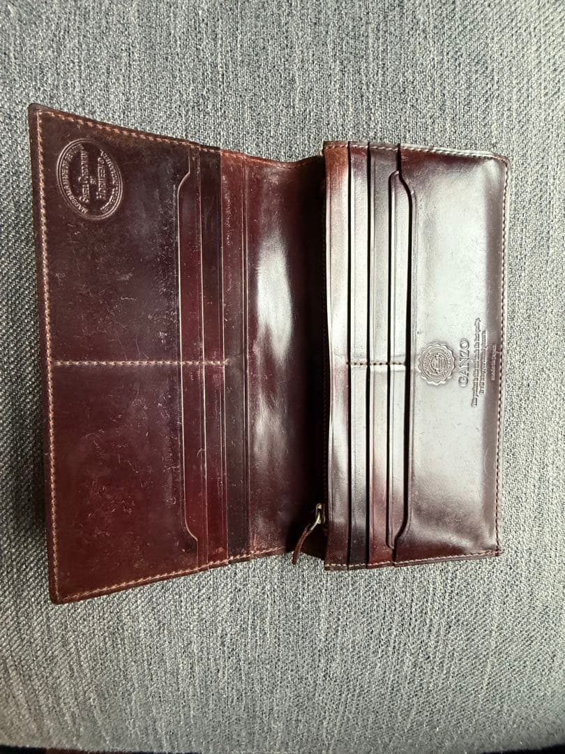 Ganzo シェルコードバン2 長財布