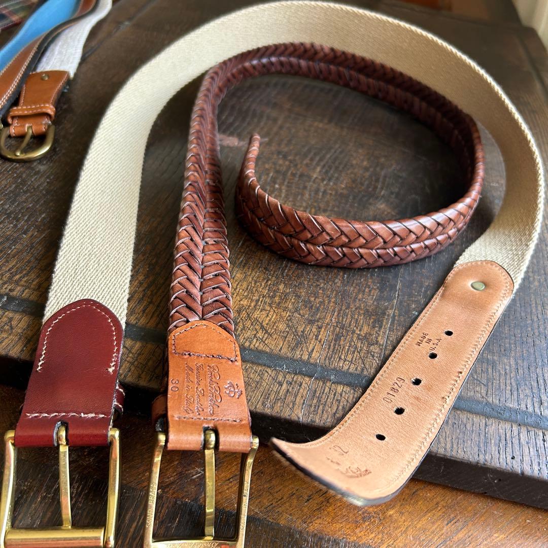 MENS上質アメカジベルト美品8本まとめて！