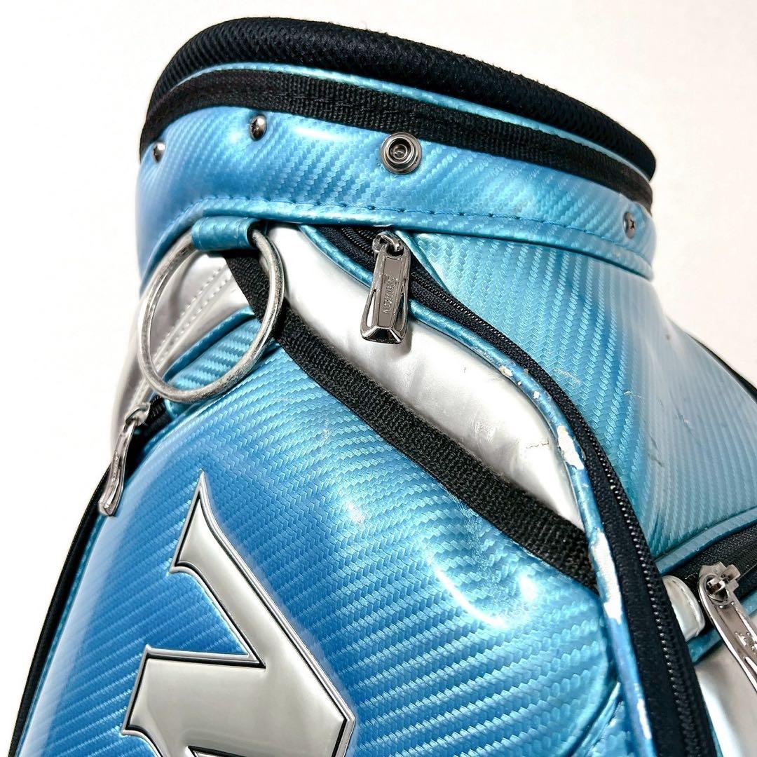 希少　Srixon ZモデルスリクソンSRIXON キャディバッグ 青 フード付