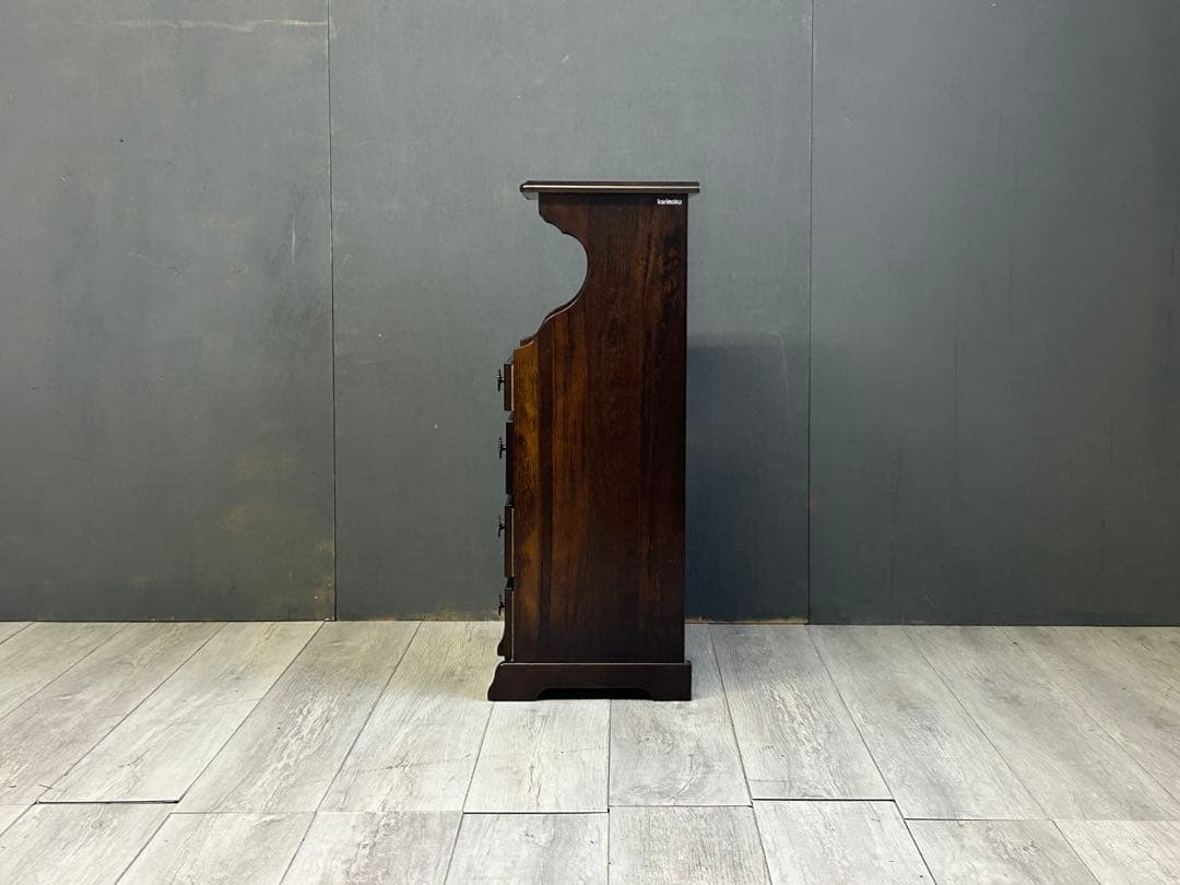 カリモク　karimoku コロニアル　4段チェスト　電話台　スタンド　IG