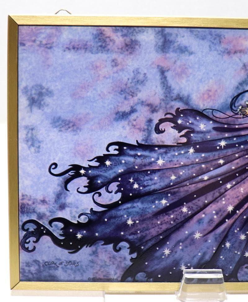 新品 エイミー・ブラウン 星のマントを纏った妖精 ヴィンテージ ステンドグラス