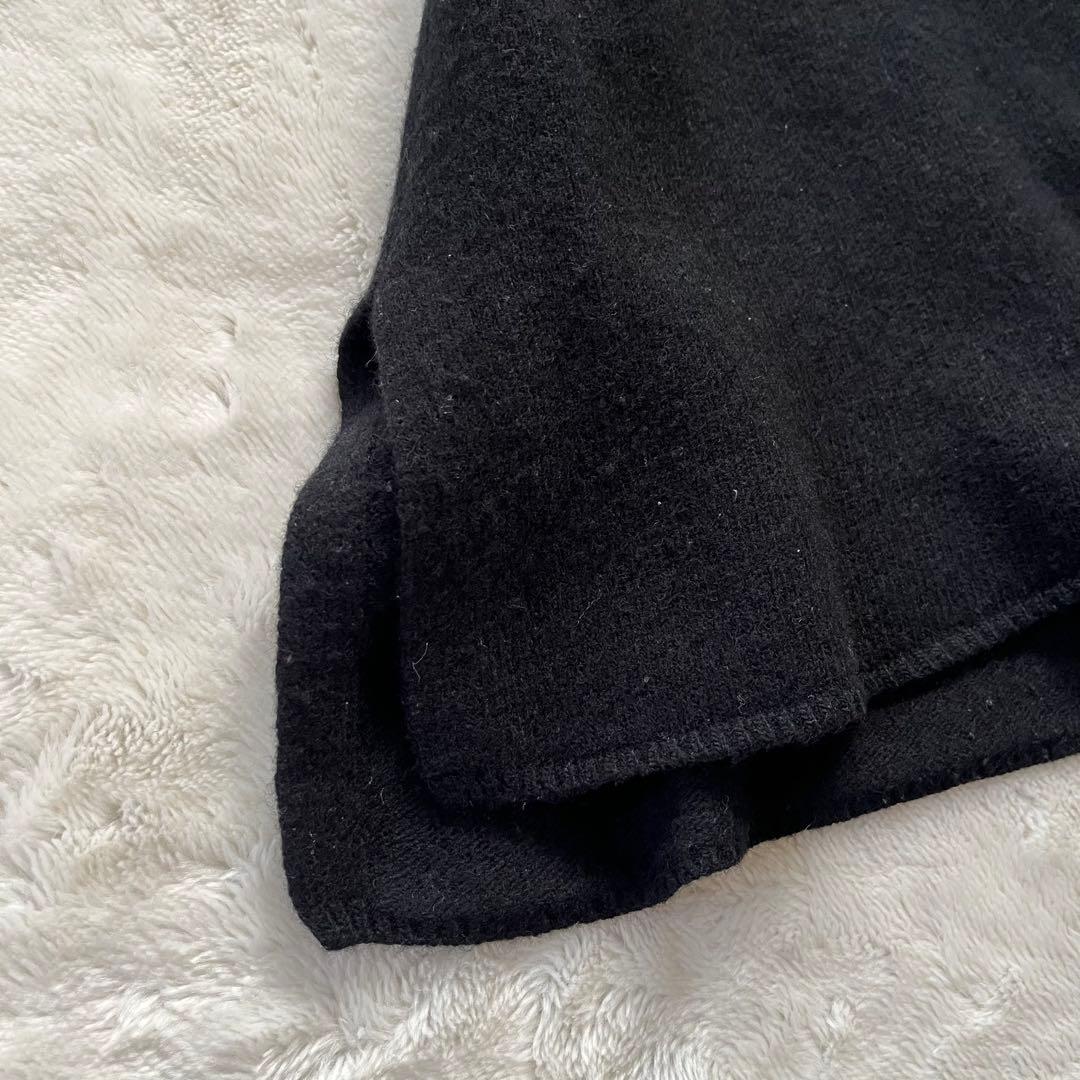 美品✨ドゥーズィエムクラス　 ミドルゲージタートルニット　セーター ブラック黒