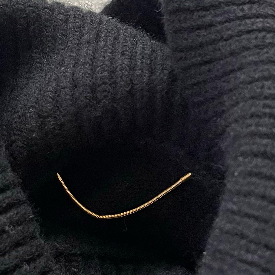 美品✨ドゥーズィエムクラス　 ミドルゲージタートルニット　セーター ブラック黒