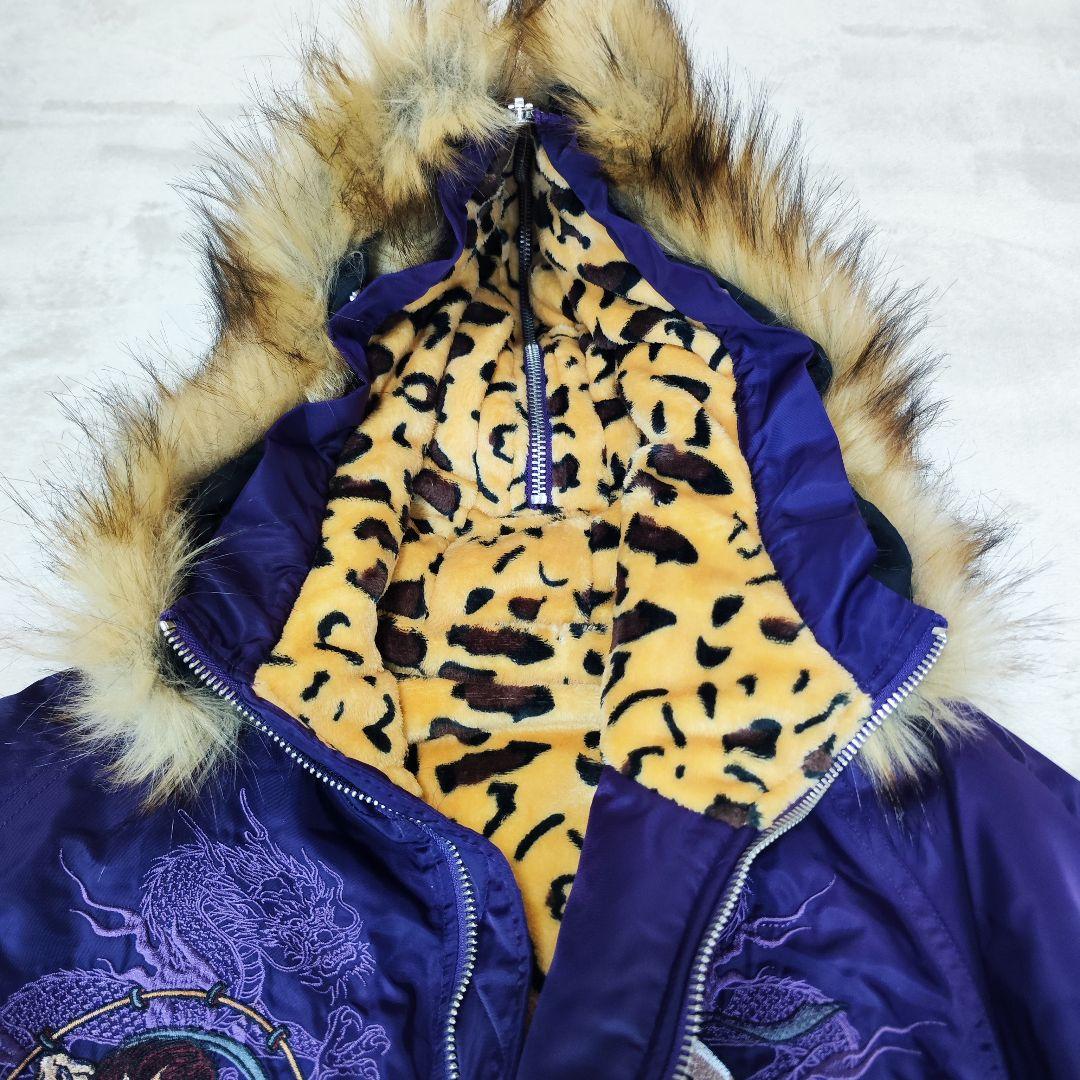 ガルフィー N-２B フライトジャケット YABAI 刺繍 大型犬 XL