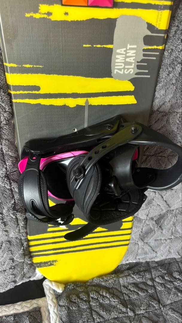 ZUMA SLANT 143cm スノーボード　バインディングセット