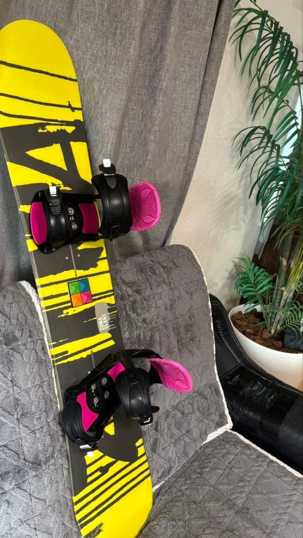 ZUMA SLANT 143cm スノーボード　バインディングセット