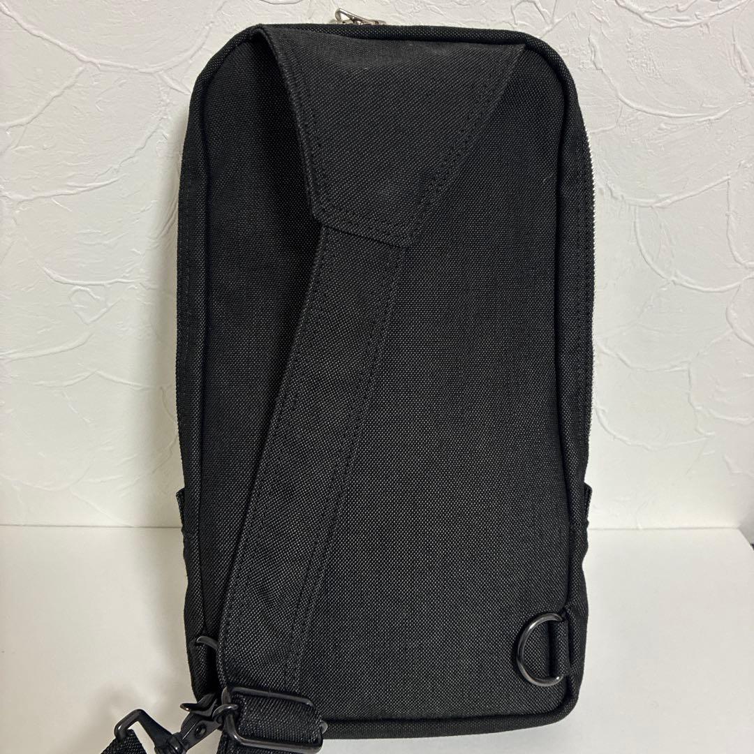 【美品】ポーター スモーキー ワンショルダーバッグ ボディバッグ ブラック