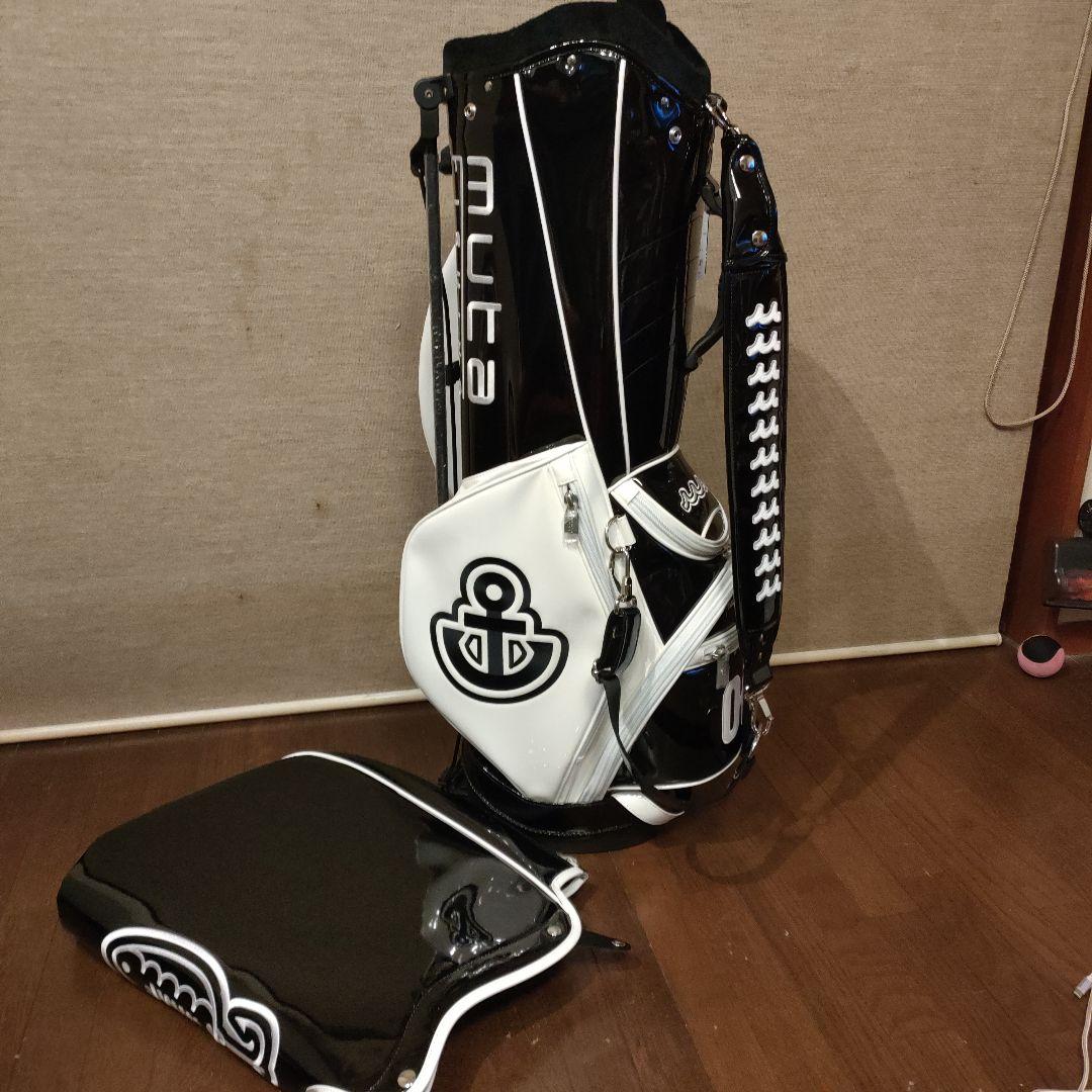 muta marine fishing キャディバッグ ホワイト/ブラック