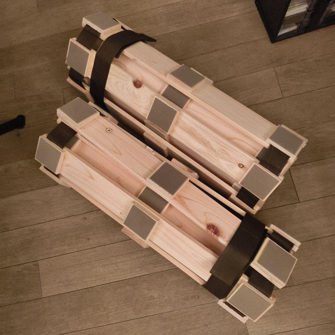 【ニトリ】ヒノキすのこベッド SD 丸めてしまえる