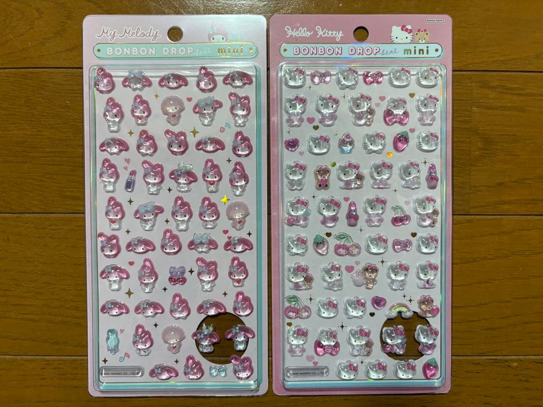 サンリオ ボンボンドロップシール ミニ　7種セット
