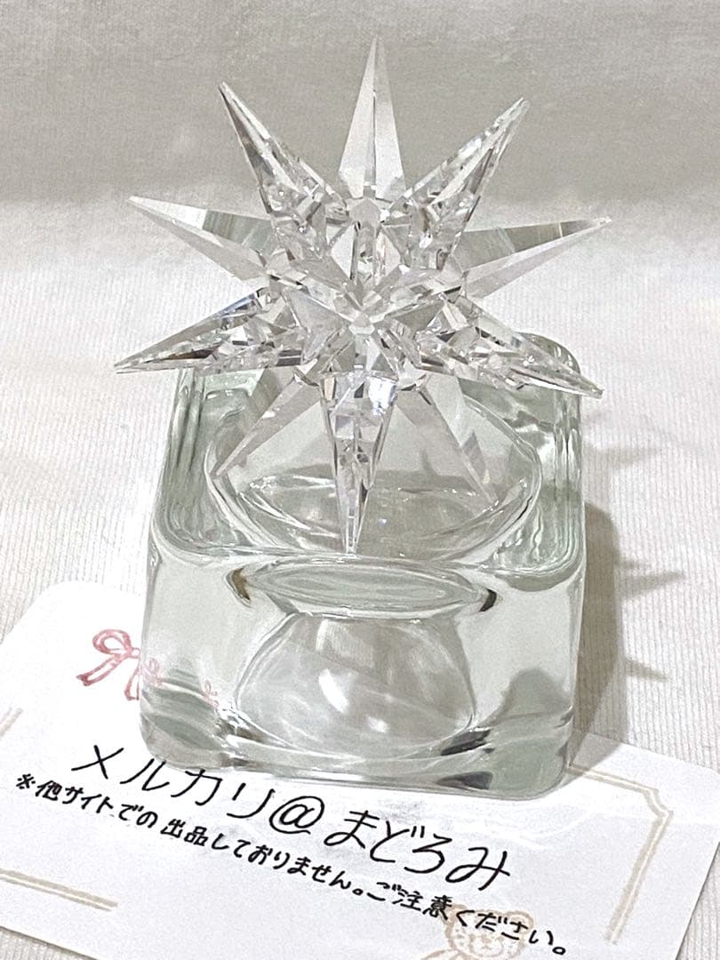 スワロフスキー モラビアンスター オブジェ 置物