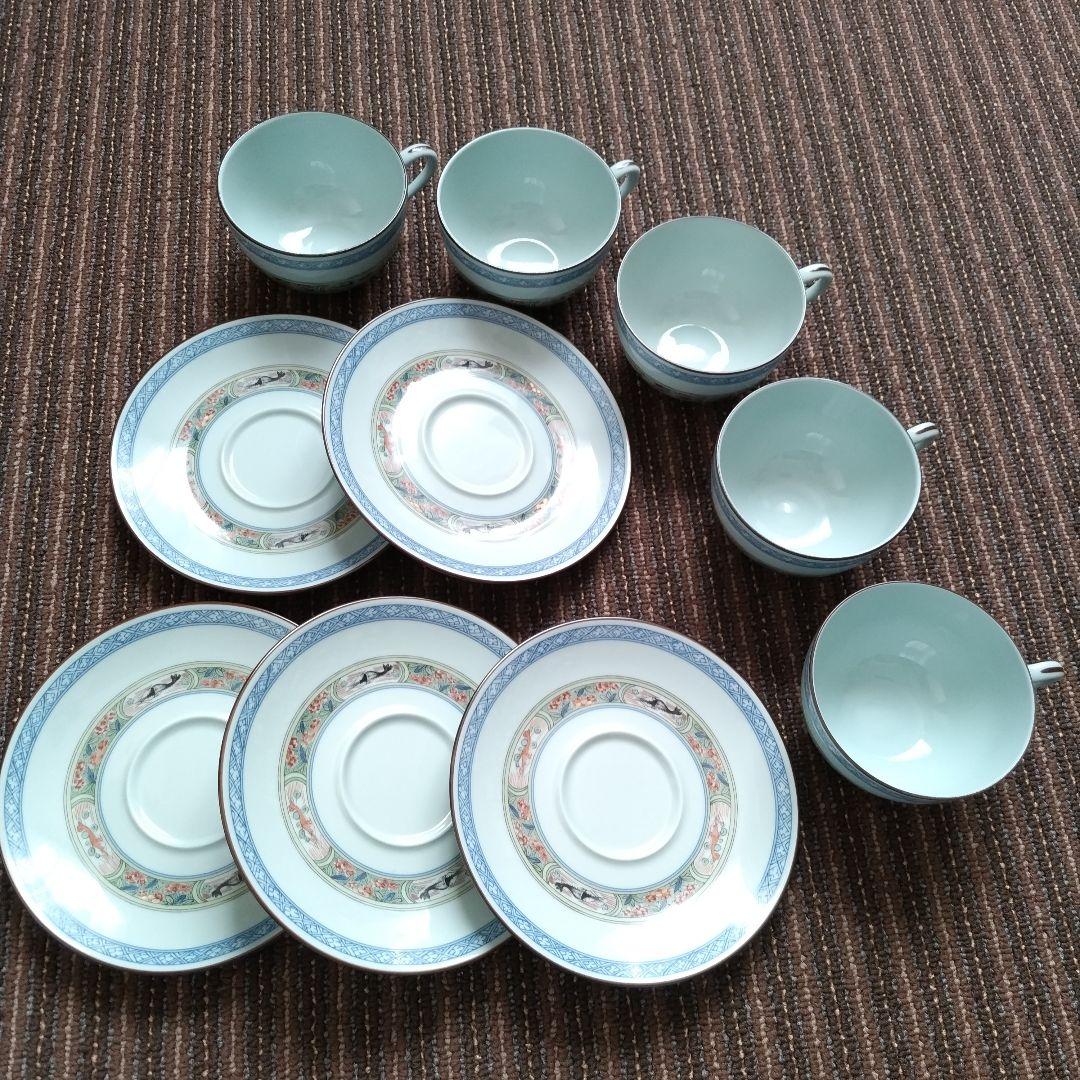 【美品】リモージュ　レイノー　ピュイフォルカ　Kan Sou　C＆S　５客