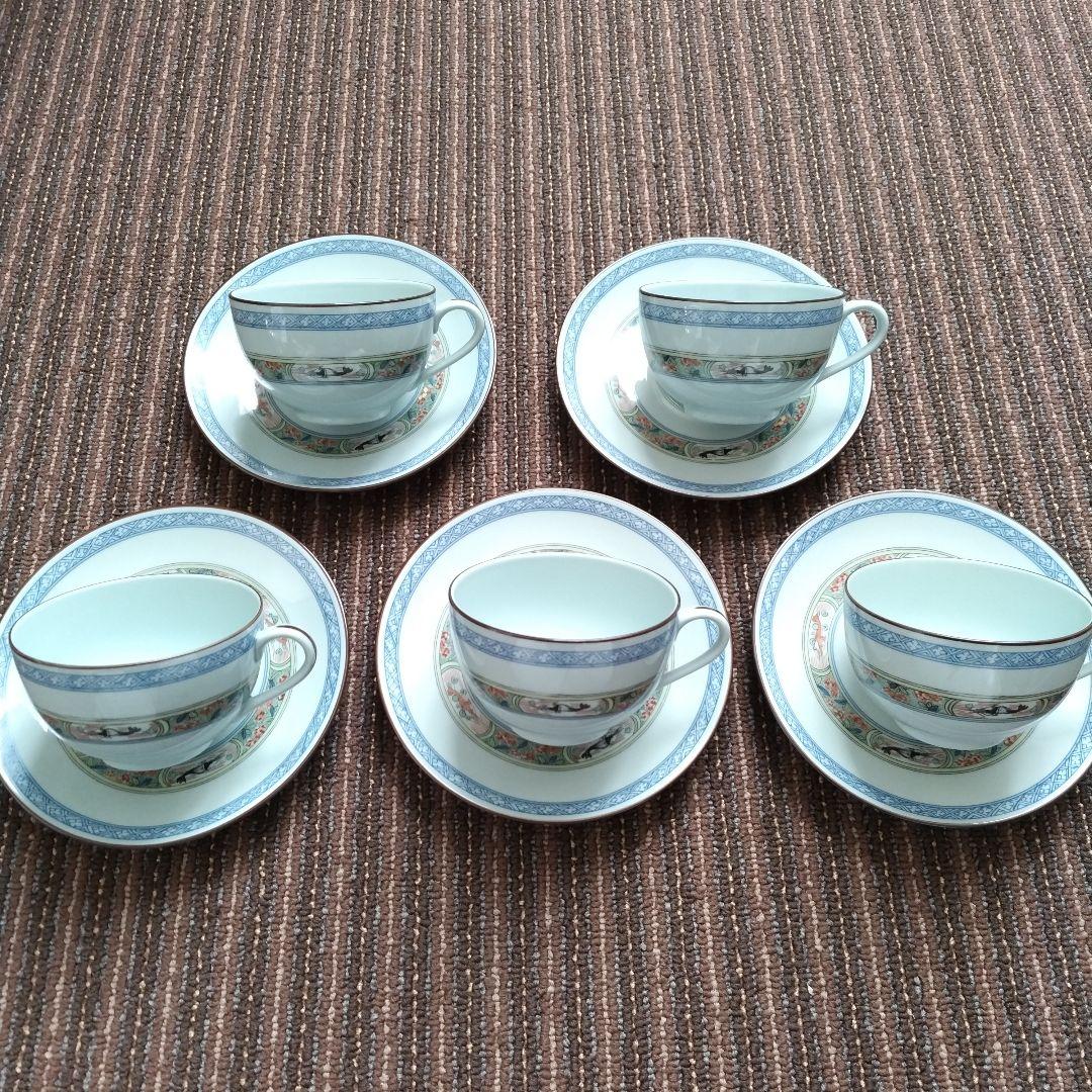 【美品】リモージュ　レイノー　ピュイフォルカ　Kan Sou　C＆S　５客