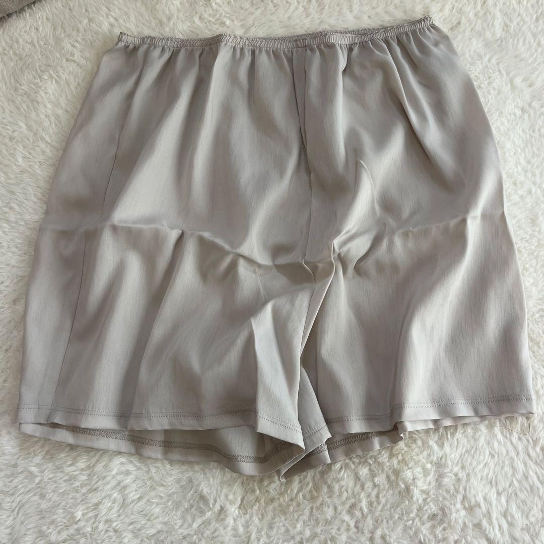 未使用品　ナゴスタンス リネン100% ベルト付きオールインワン ドロップ