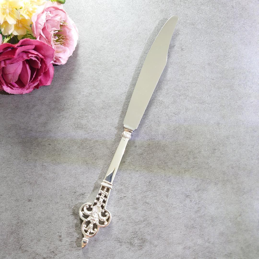 美品 カルディヤック クリストフル ルネサンス ルネッサンス テーブルナイフ