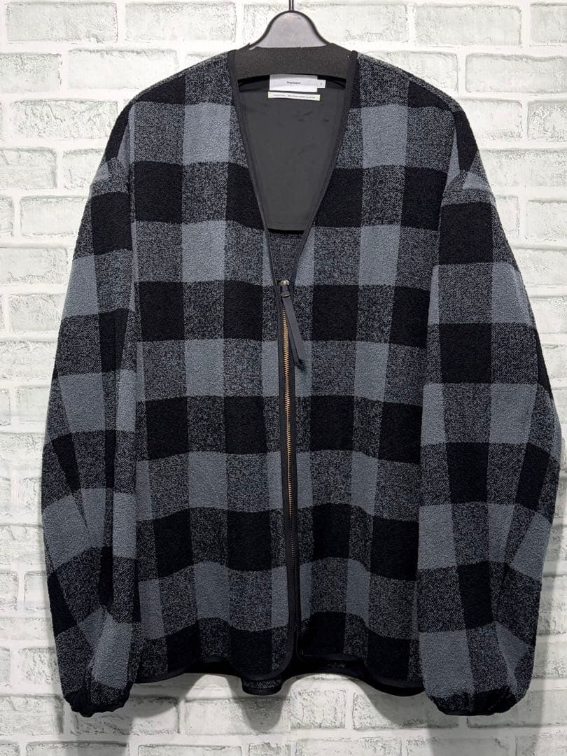 美品　24AW Graphpapr Tri-Spin Loop Cardigan