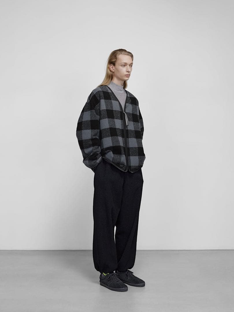 美品　24AW Graphpapr Tri-Spin Loop Cardigan