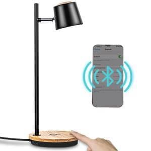 目の疲れを癒す LEDスタンドライト ワイヤレス充電可能な テーブルライト