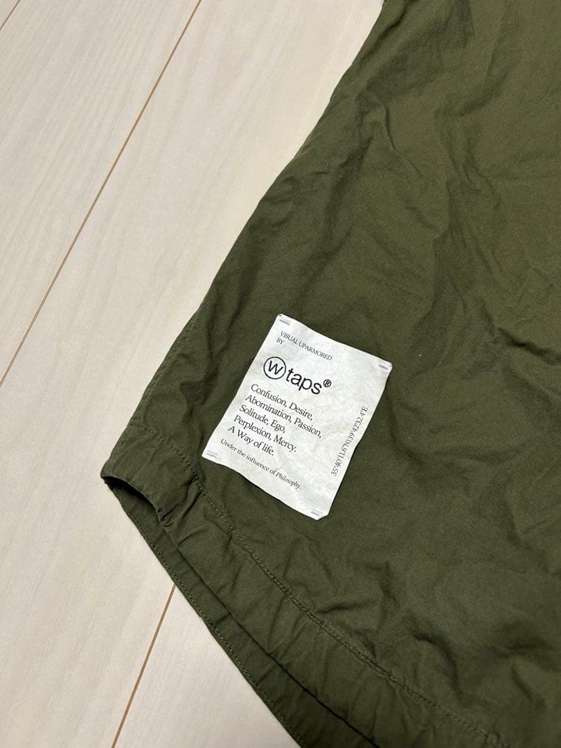 トップス wtaps SMOCK / SS / COTTON. WEATHER 04 XL