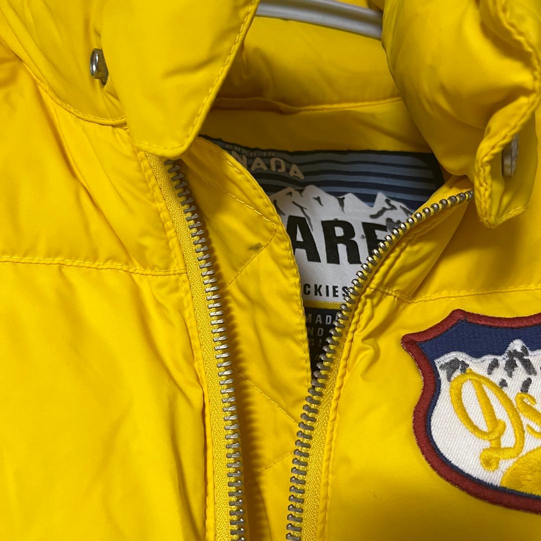 Dsquared2 ディースクエアード イエロー ダウンベスト