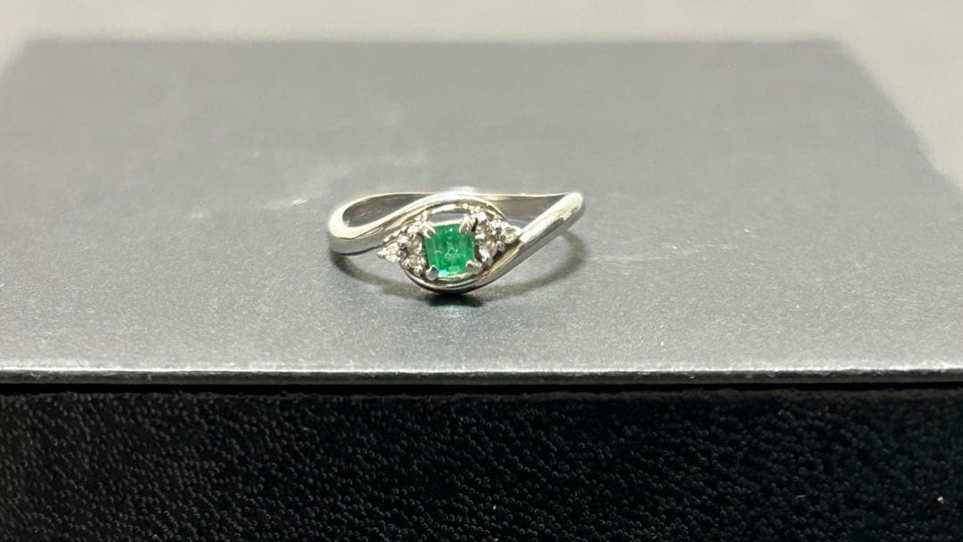 Pt900 シルバーリング　刻印あり