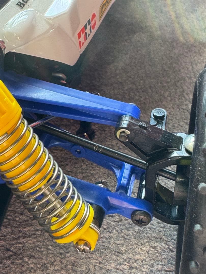 タミヤサンダーショットボディ搭載セイントドラゴン2021シャーシ、メカ・OP他付