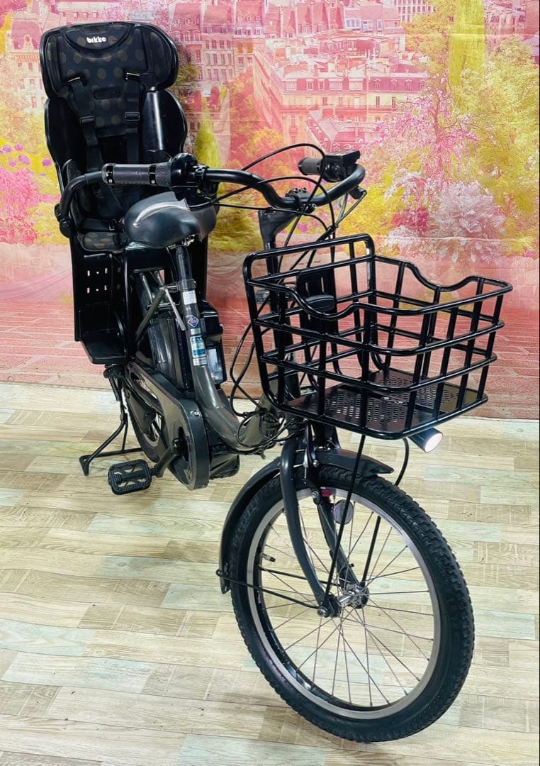 ZK3318 電動自転車 ブリヂストン ビッケ 子供乗せ 20インチ 送料無料