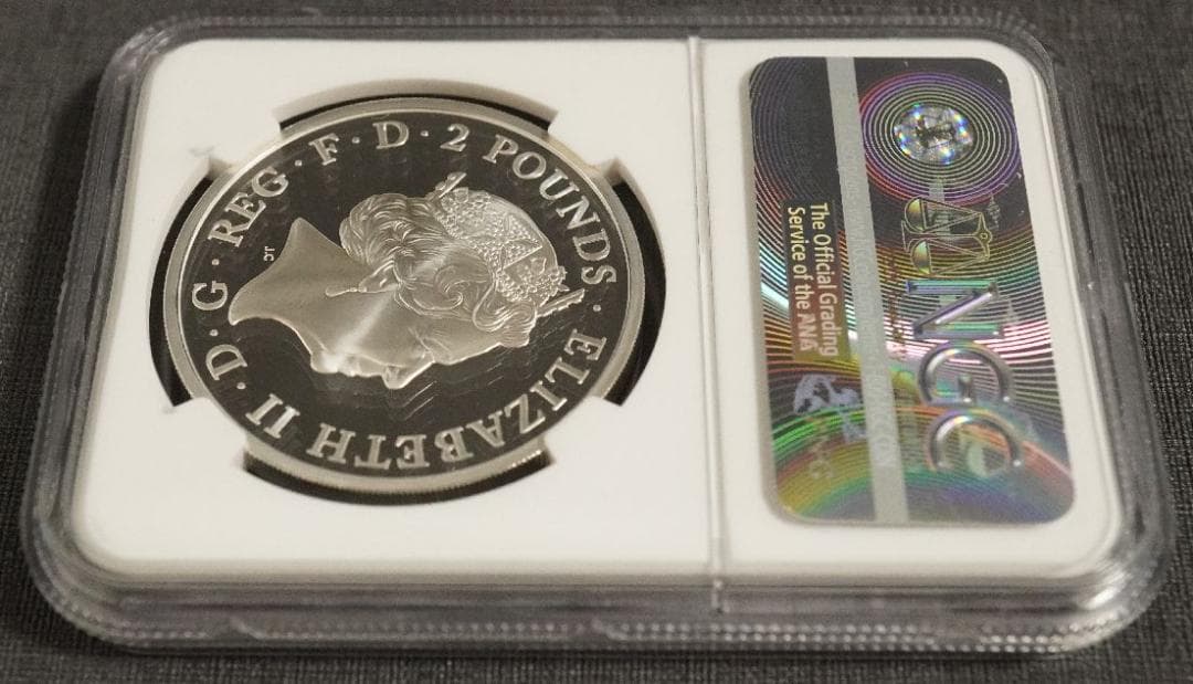 2017 ブリタニア 20周年 プルーフ 銀貨 NGC PF70UC COA箱付