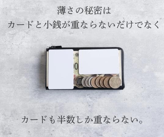 未使用✨STATUSY il modo Air イルモードエアー 薄型長財布