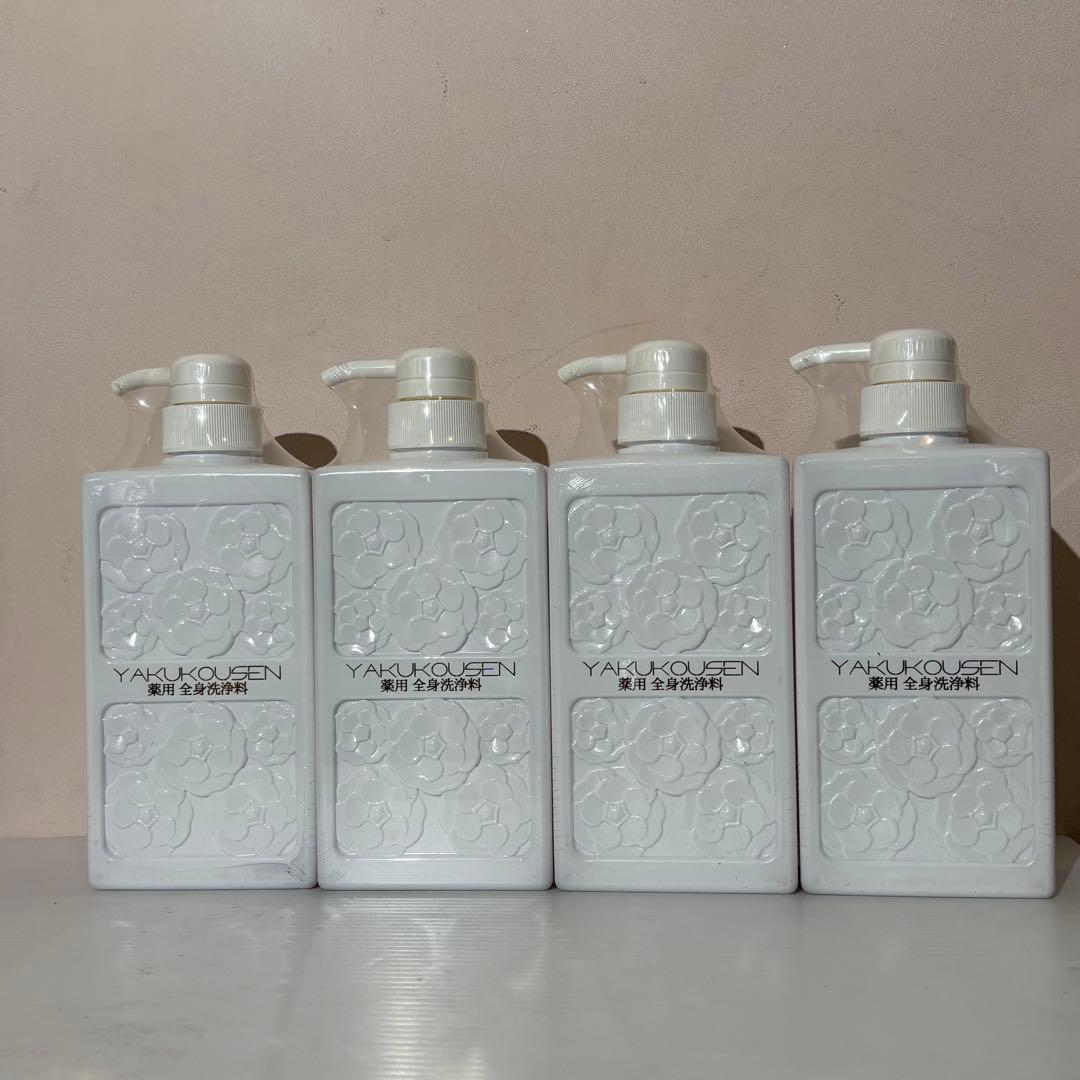 薬用洗浄剤 ボディソープ 500ml 4本セット　薬酵泉