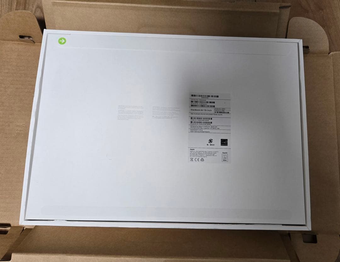 MacBook Air 15インチ M2 / 24GB / 1TB / US配列