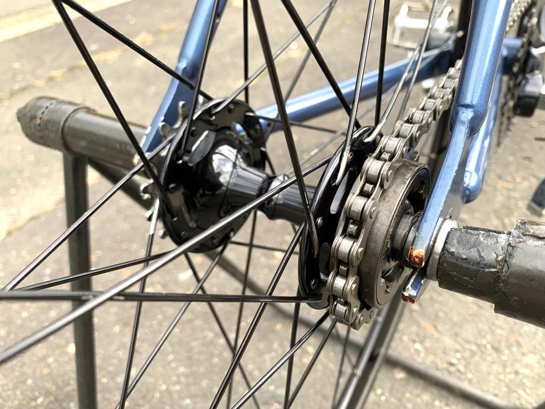 【即乘】送料無料FUJI ピストバイク feather 両用型 新品タイヤ