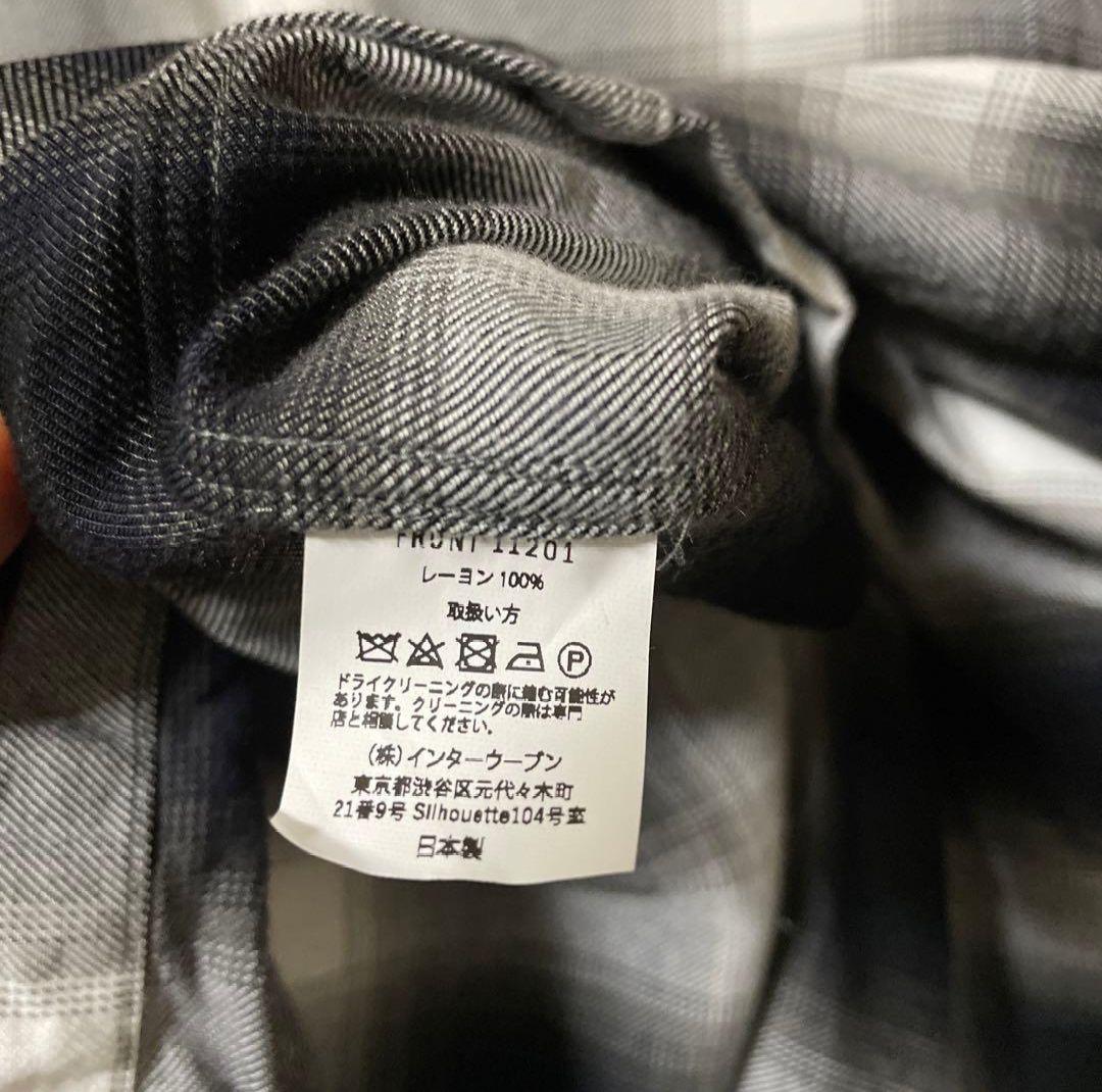 front 11201 レーヨンシャツ　XL