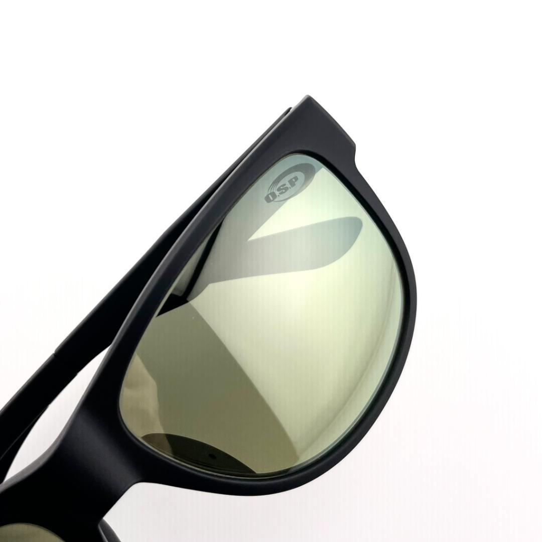 O.S.Pコラボ　トライノ偏光サングラス　シューターGR/ミラー　釣り　メンズ