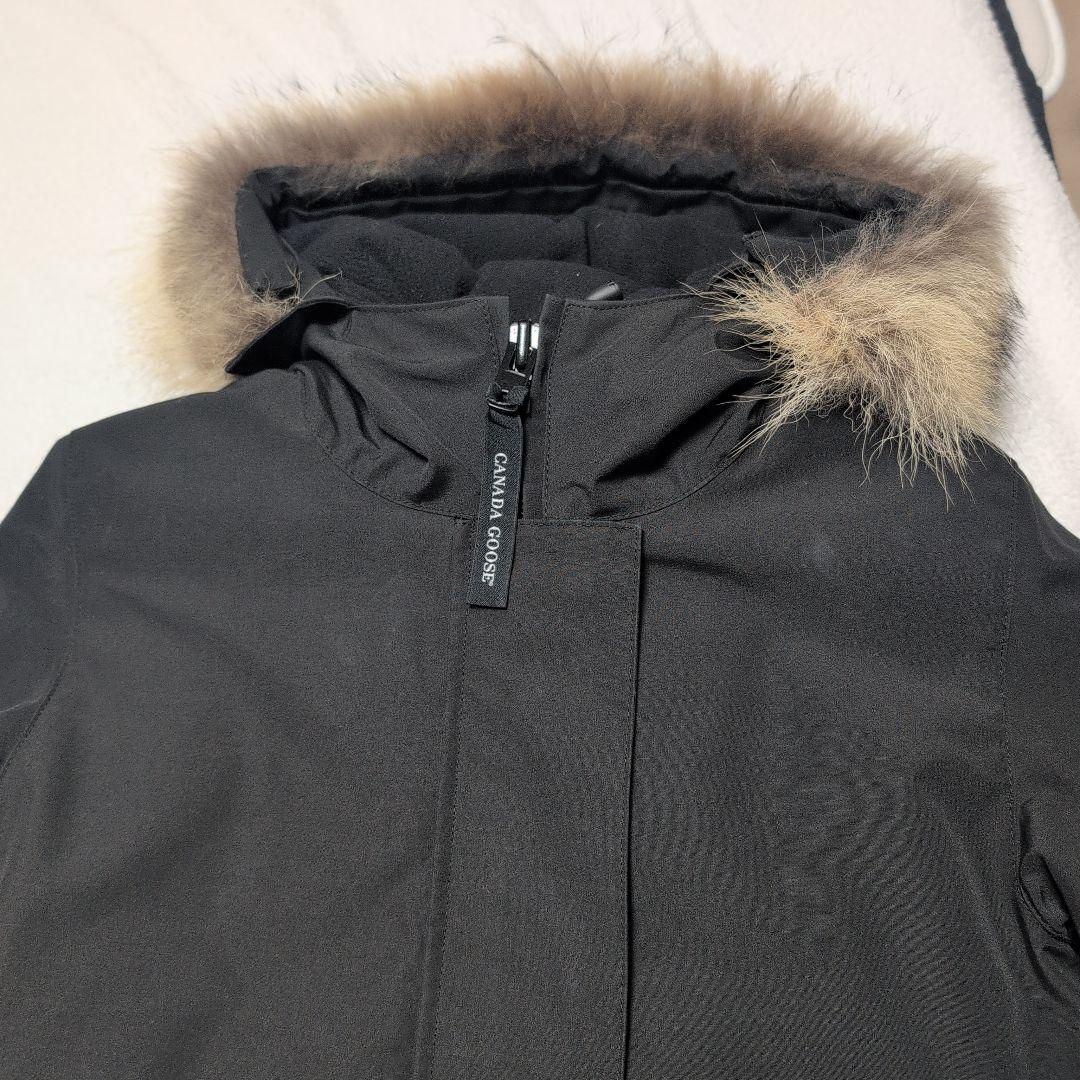 カナダグース 3037LA ヴィクトリアパーカー 黒 Sサイズ