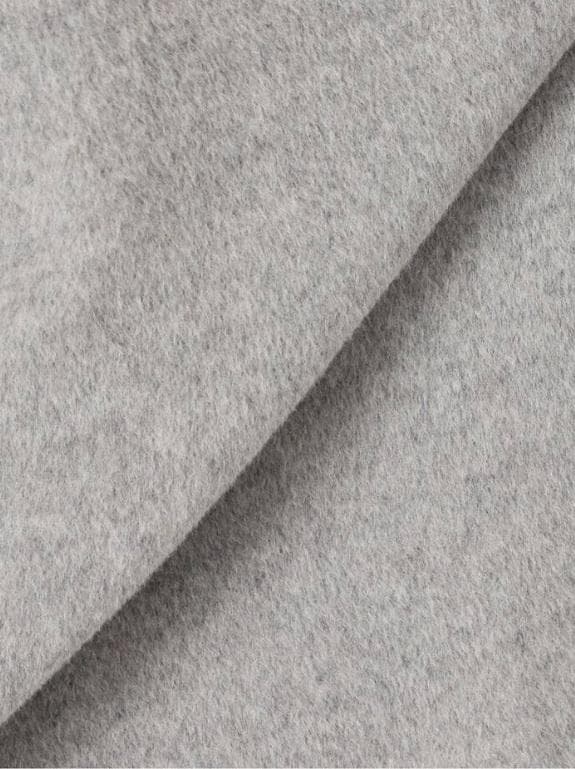 Deuxieme Classe　ウールアンゴラリバーコート 新品　グレー
