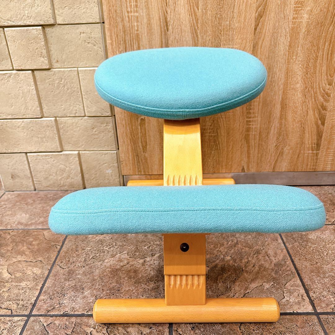 【美品】Rybo バランスチェアイージー 姿勢矯正椅子 おまけカバー付き