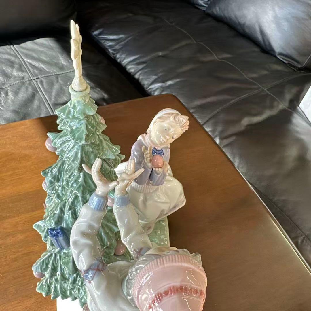 訳ありリヤドロLLADRO クリスマスツリー　ツリーを飾ろう