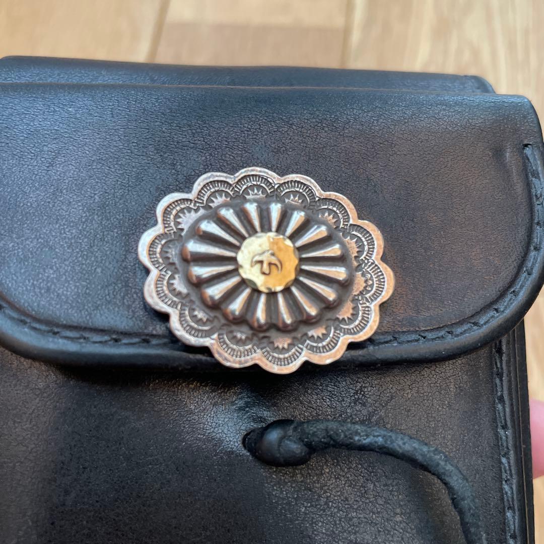 ゴローズ　2つ折りサイフ　ゴローズコンチョ