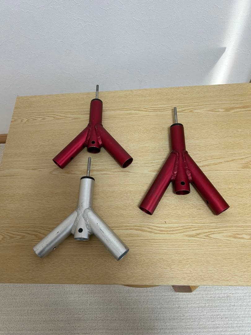 m*中様 スノーピークのポール用　二股ポールジョイント